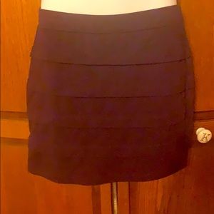 Purple mini skirt